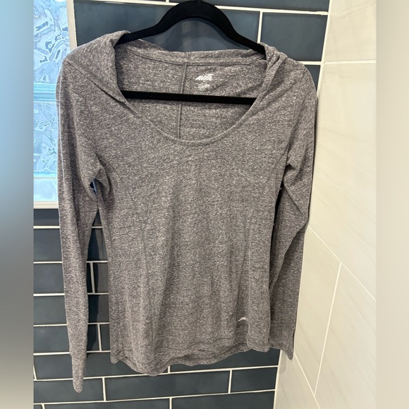 Avia Tops - Avia Women's Gray Long Sleeve Top
